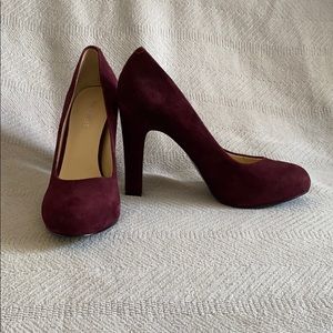Nine West Burgundy heels!